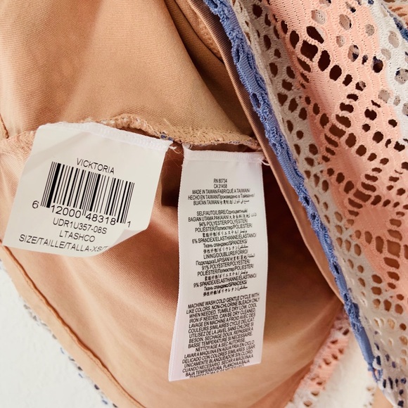 BCBG MaxAzria Women's Vicktoria Lace Peplum Top - Picture 3 of 8